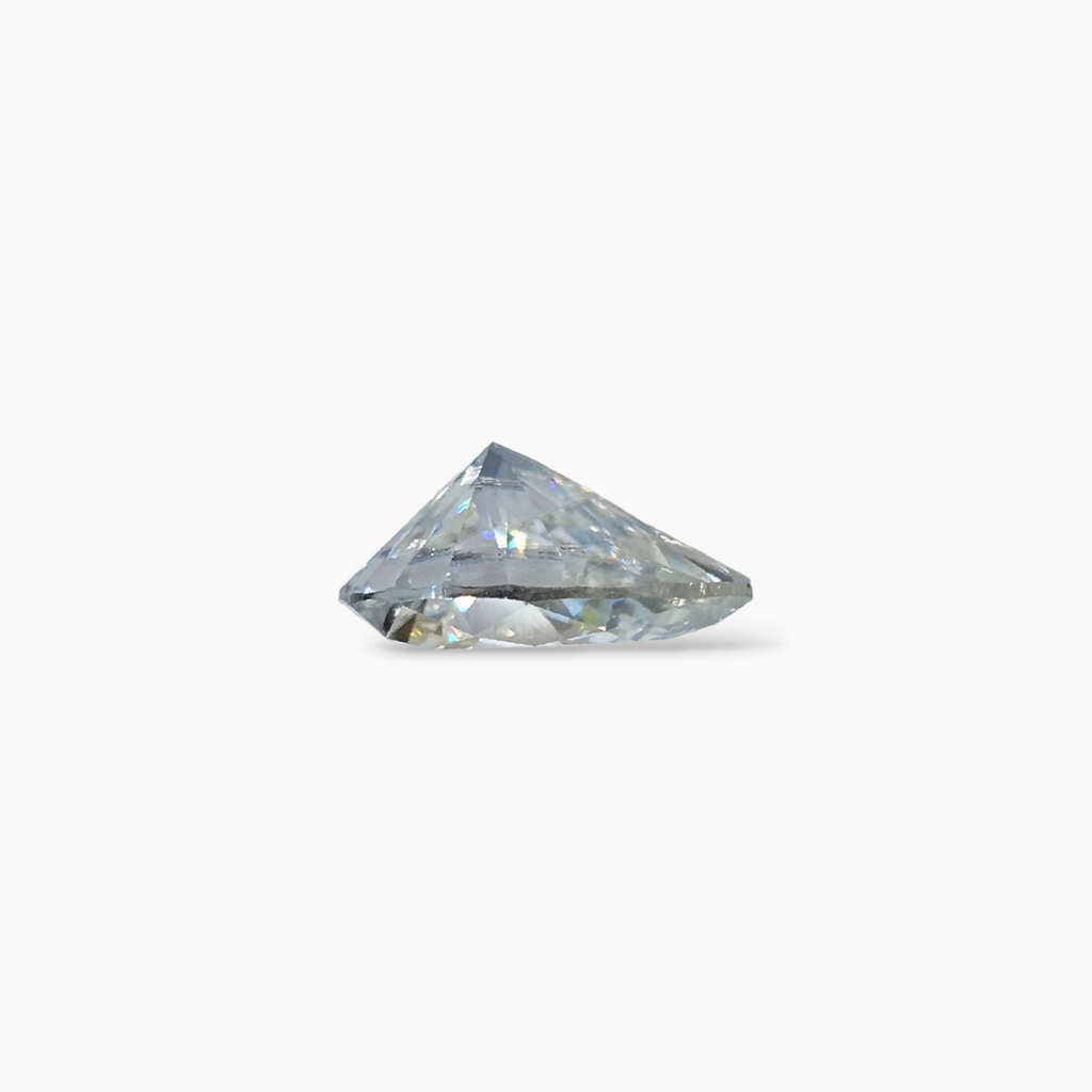 Loose Moissanite Stone for Sale in Pear Shape with 4.16 Carats 9 by 13 MM