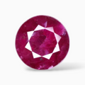 Loose Ruby In  Round Shape 2.23 Carats 7.3mm Size