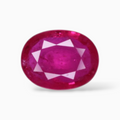 Loose Ruby Mozambique For Sale In Oval Shape 1.20 Carats 7.8x6mm Size