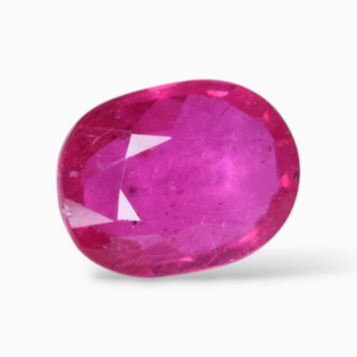 Original Ruby Mozambique For Sale In Oval Shape 1.46 Carats 8.2x6.1mm Size