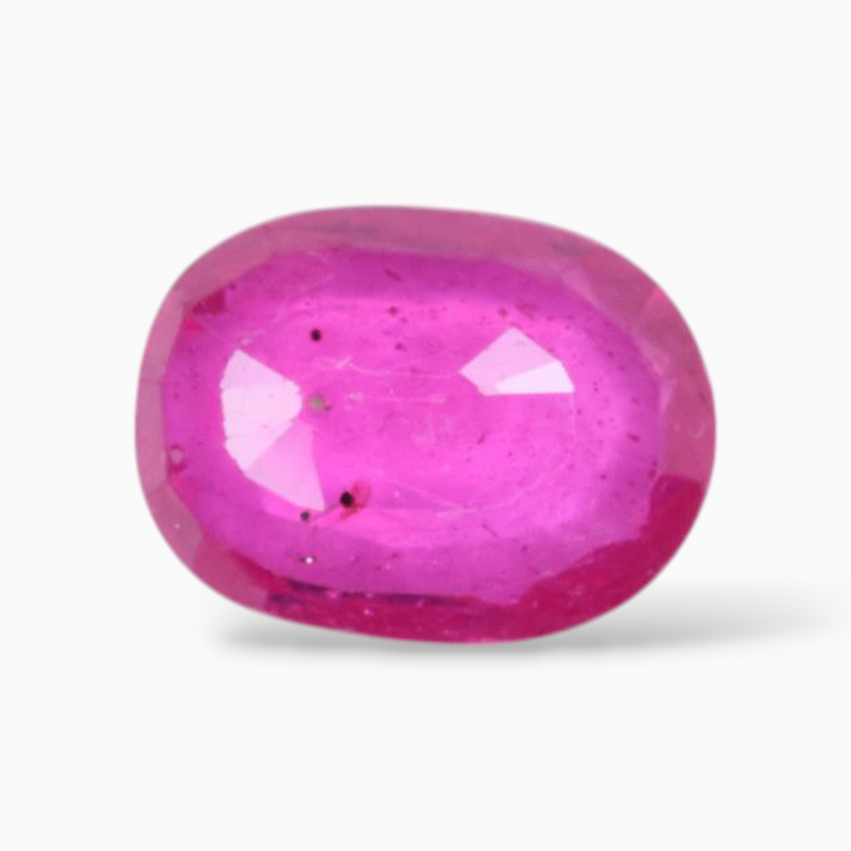 Original Ruby Mozambique For Sale In Oval Shape 1.46 Carats 8.2x6.1mm Size