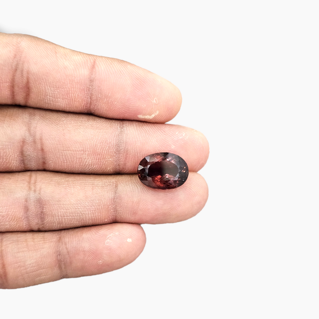 Loose Natural Pink Tourmaline Oval Cut 7.53 Carats for Sale