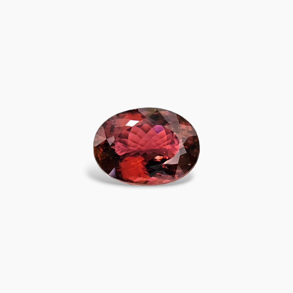 Loose Natural Pink Tourmaline Oval Cut 7.53 Carats for Sale