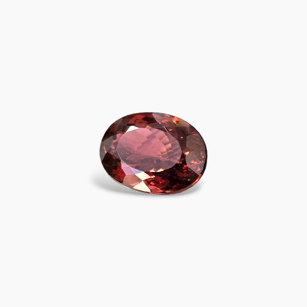 Loose Natural Pink Tourmaline Oval Cut 7.53 Carats for Sale