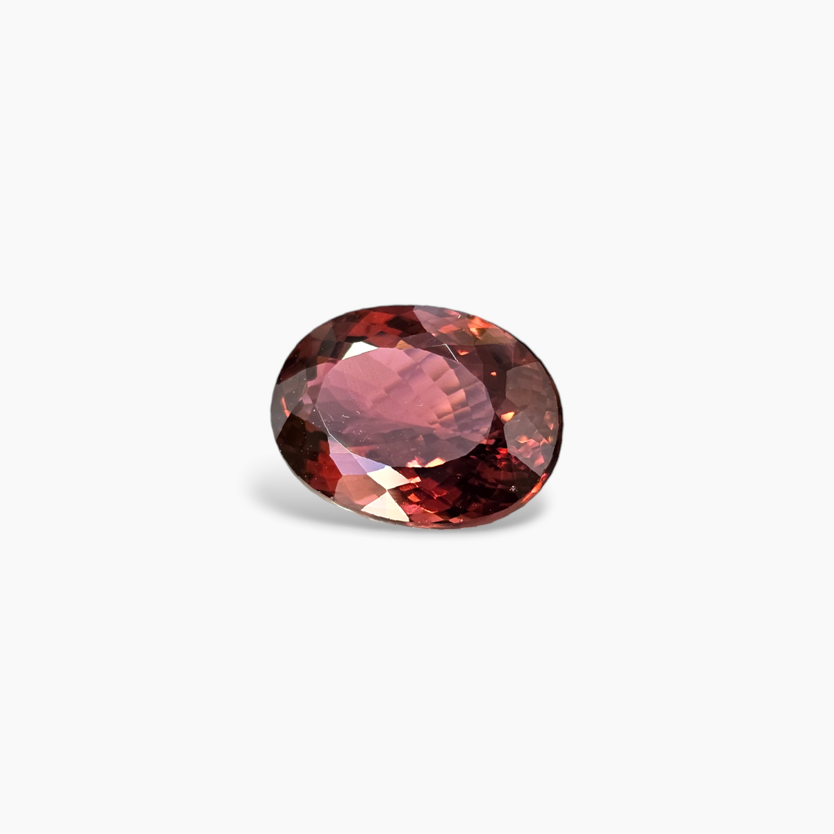 Loose Natural Pink Tourmaline Oval Cut 7.53 Carats for Sale