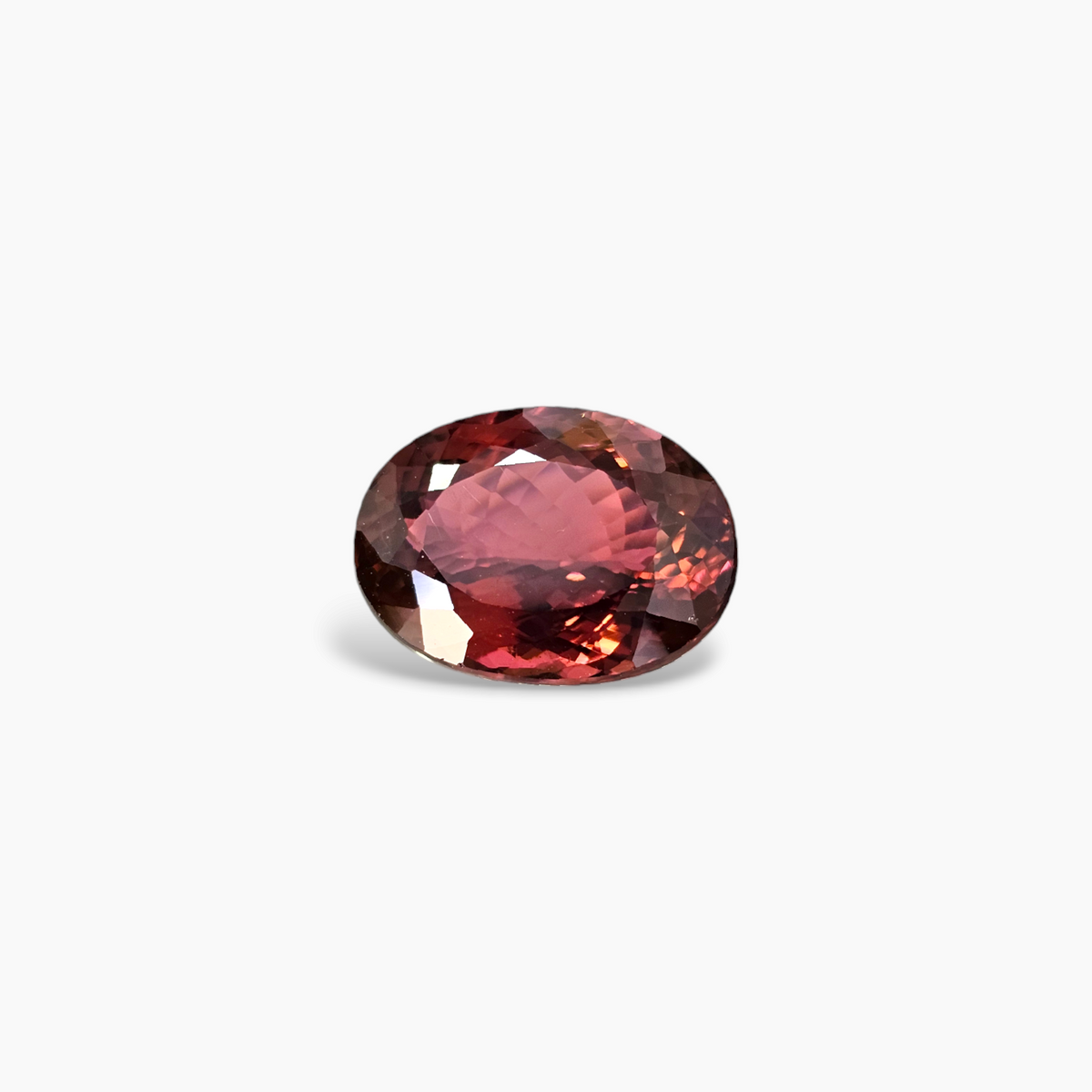 Loose Natural Pink Tourmaline Oval Cut 7.53 Carats for Sale