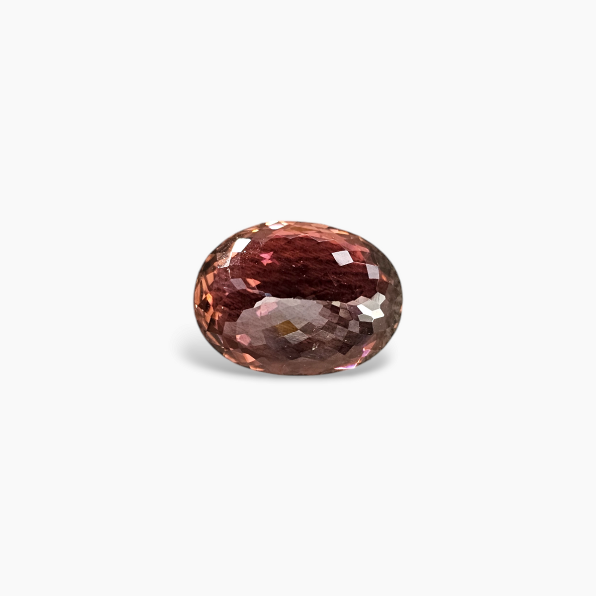 Loose Natural Pink Tourmaline Oval Cut 7.53 Carats for Sale