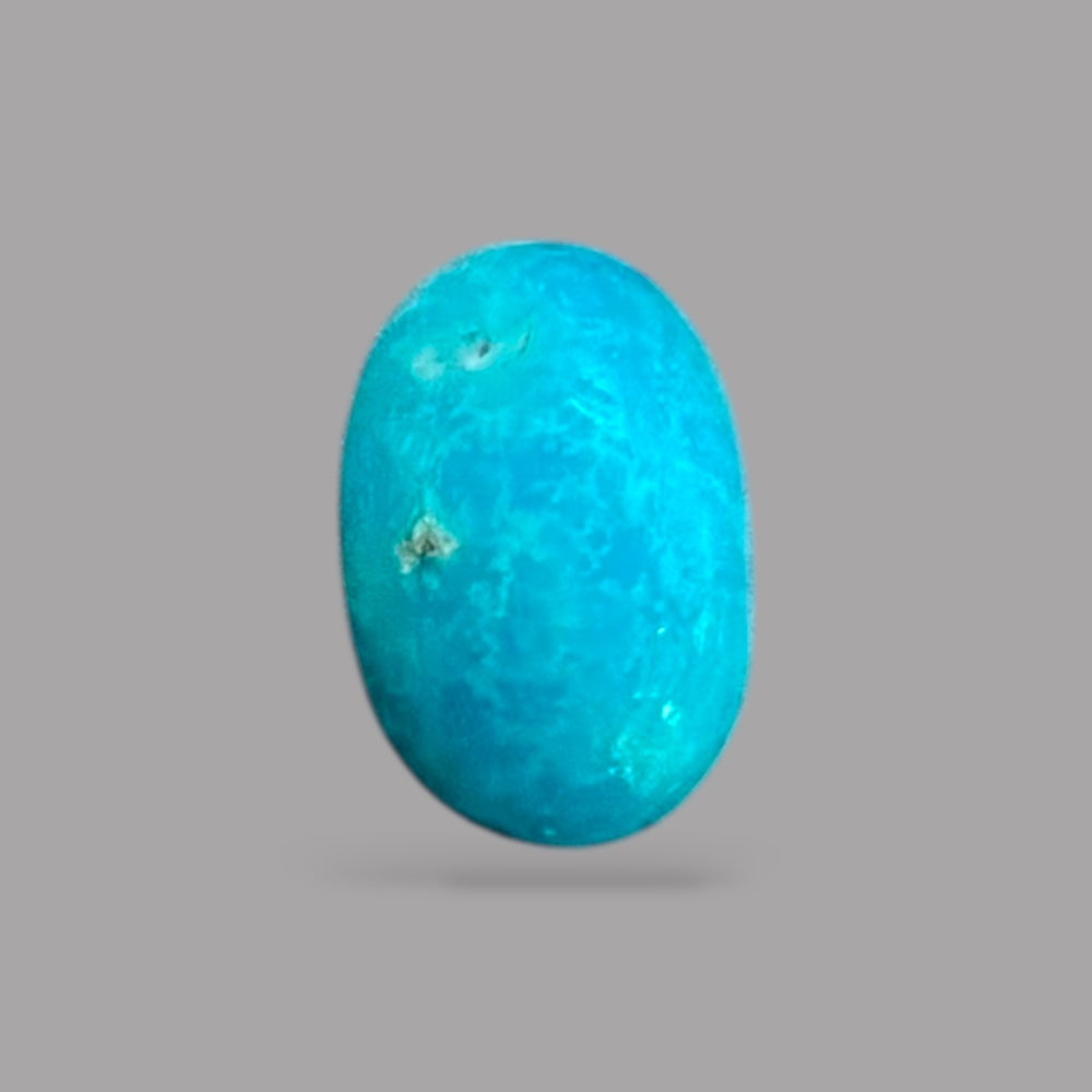 Loose Turquoise Stones 0.39 Carats 6.1 x 4.1 x 2.4 mm in oval