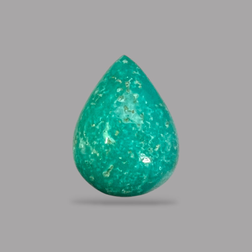 Loose Turquoise Stones 14.69 Carats 20 x 14.8 x 8.4 mm in Pear