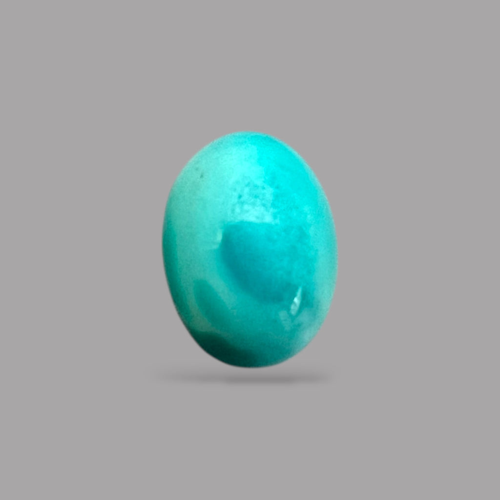 Loose Turquoise Stones For Sale 4.86 Carats 12.6 x 9.2 x 6.5 mm in Oval