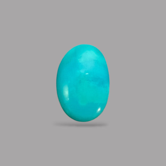 Loose Turquoise Stones For Sale 5.01 Carats 18.9 x 12.7 x 3.4 mm in Oval