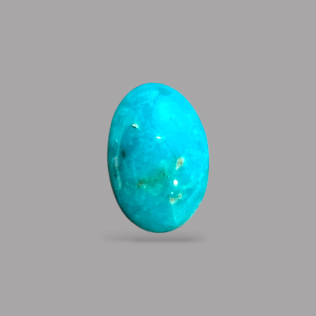 Loose Turquoise Stones For Sale 5.35 Carats 15.7 x 10. x 5.1 mm in Oval