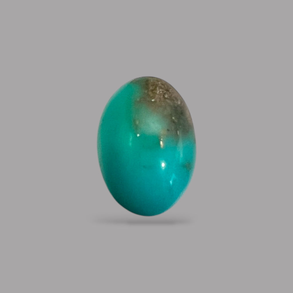 Loose Turquoise Stones For Sale 6.51 Carats 14.7 x 10.3 x 7.7 mm in Oval
