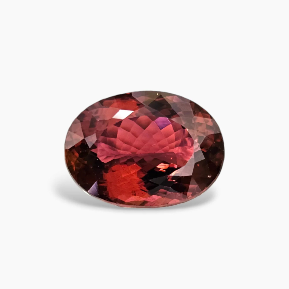 Loose Natural Pink Tourmaline Oval Cut 7.53 Carats for Sale