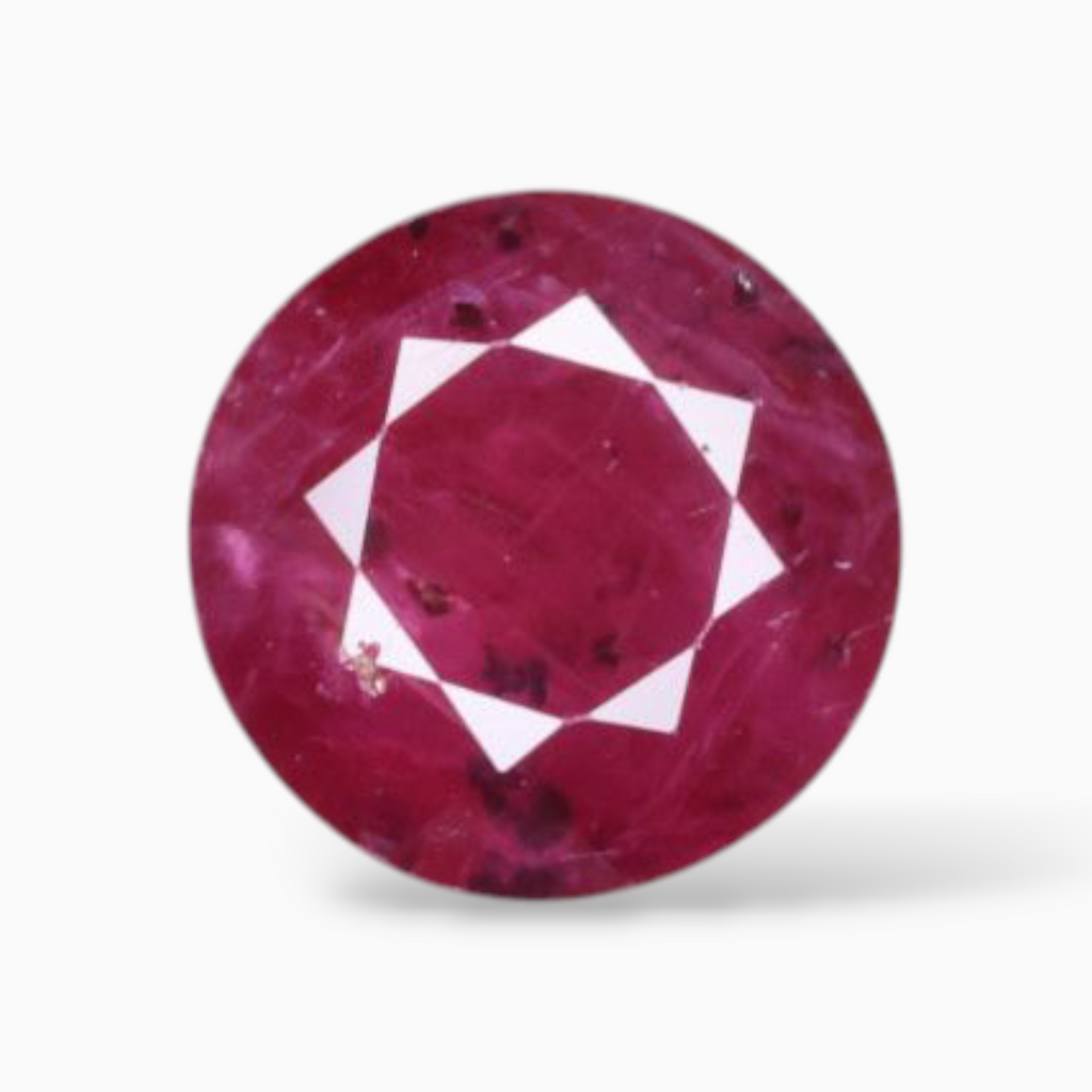 Manik Rubies In  Round Shape 1.75 Carats 6.9mm Size