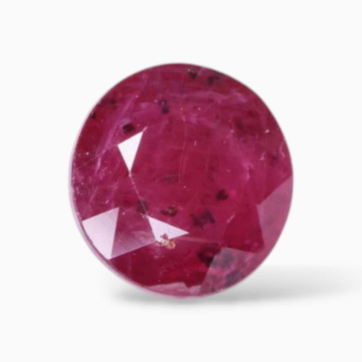 Manik Rubies In  Round Shape 1.75 Carats 6.9mm Size