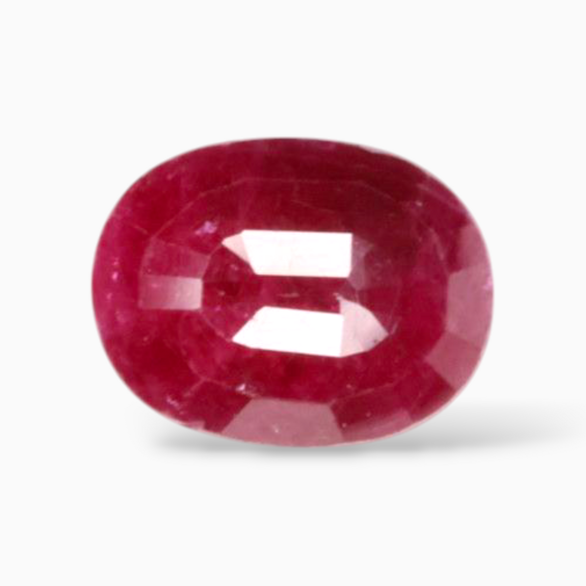 Manik Ruby Stone In Oval Shape 1.51 Carats 8x6.2mm Size