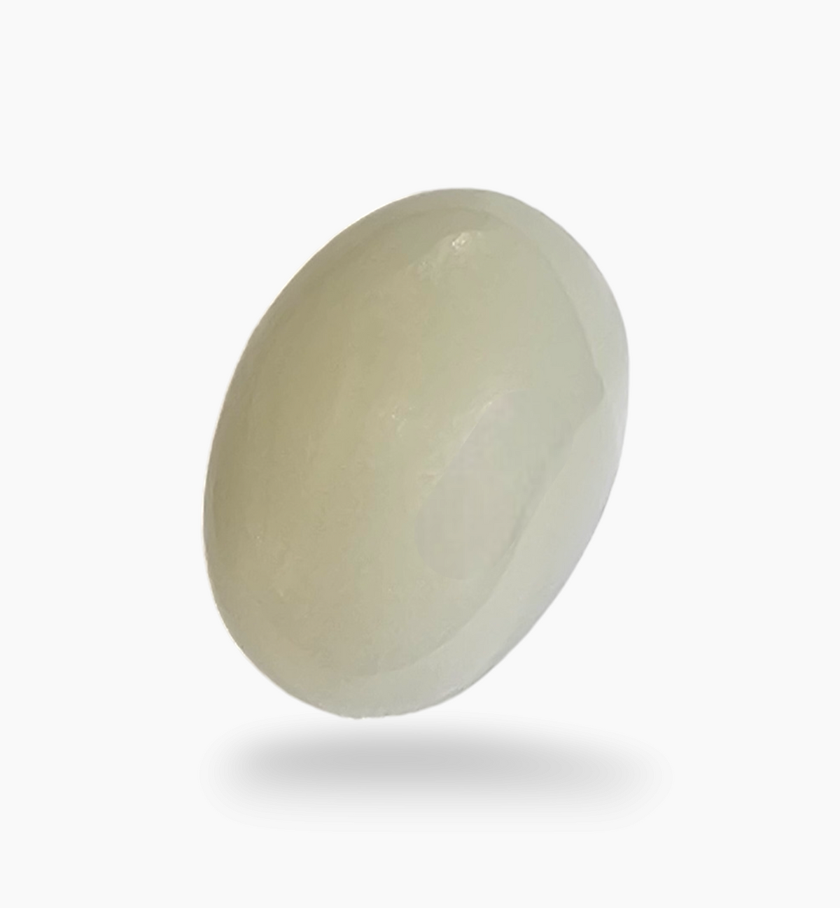 Natural Peach Moonstone Gemstone 4.33 Carats Oval Cabochon Shape 12.2x9mm