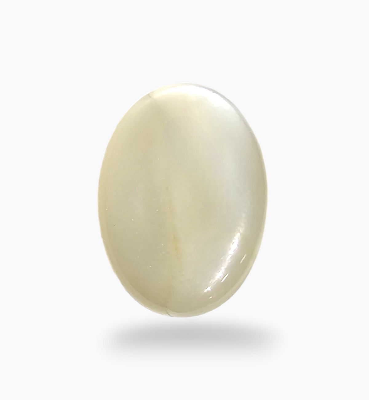 Natural Peach Moonstone Gemstone 4.70 Carats Oval Cabochon Shape 11.6x8.5mm
