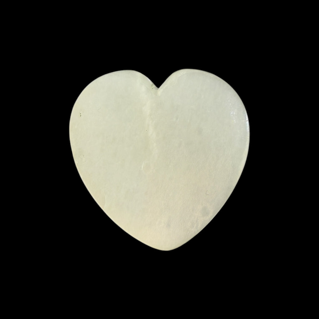 Milky Moonstone Heart Cabochon 13.07 Carats