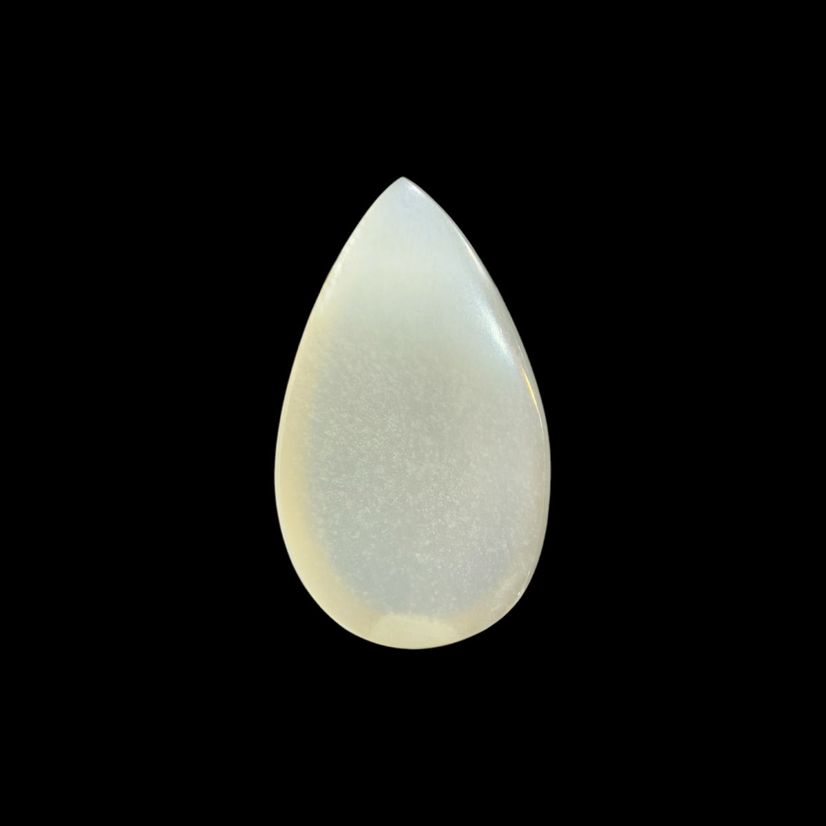 Milky Moonstone Pear Cabochon 9.42 Carats From India