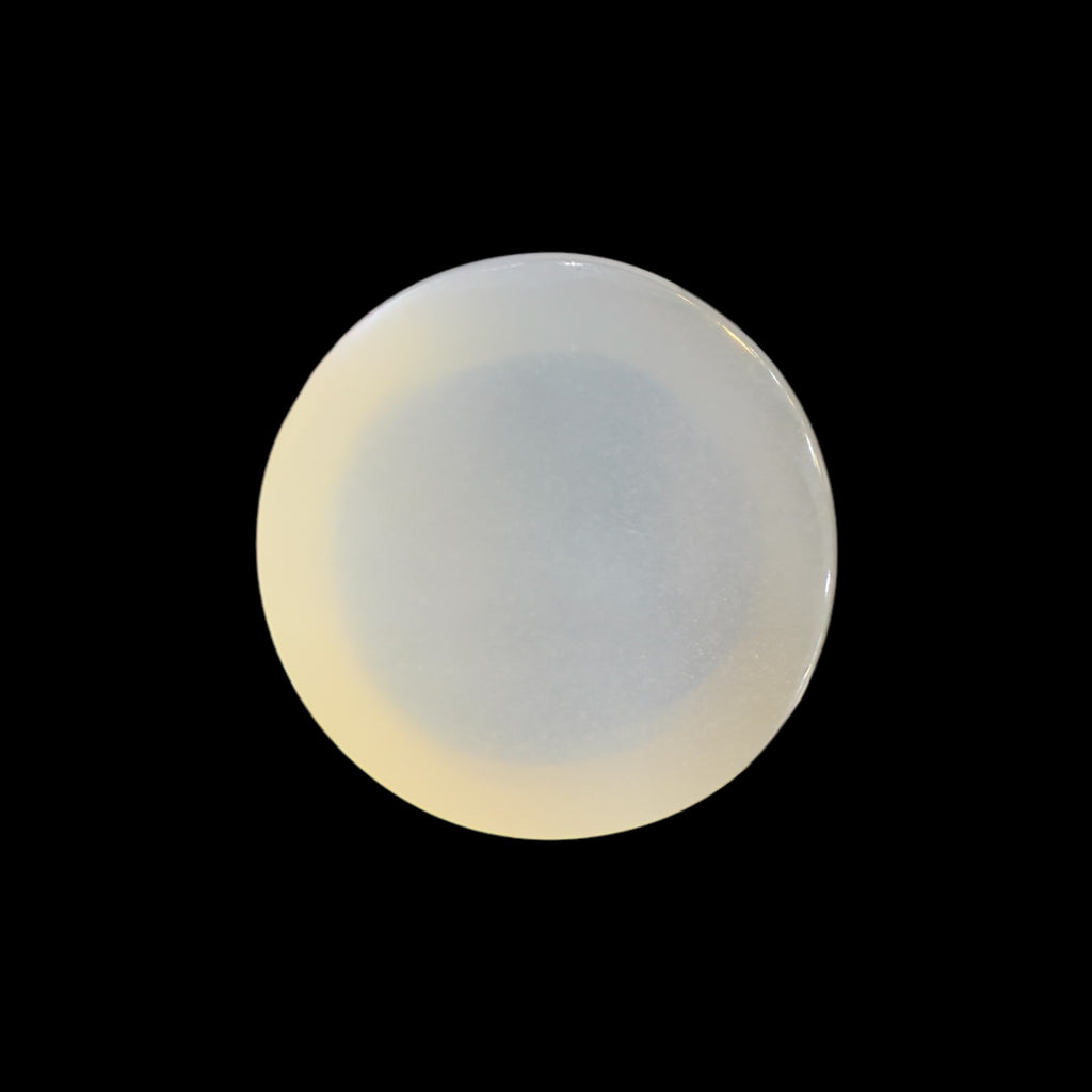 Milky Moonstone Round Cabochon 6.49 Carats 12.5x12.5 mm