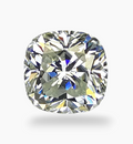 Loose Moissanite Stone Cushion Shape 4.62 Carats Size 10x10mm
