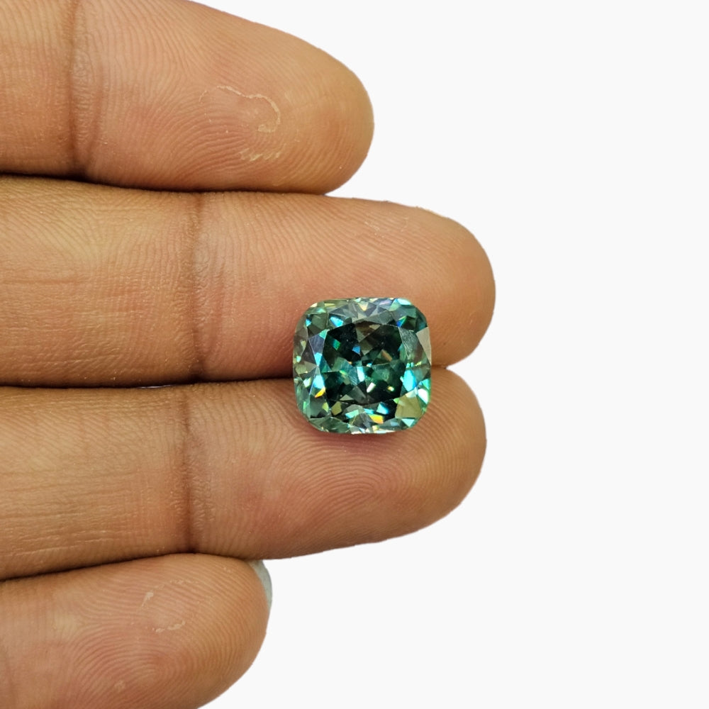 Buy Loose Moissanite 7.88 Carats with 11.7mm Size Cushion Cut