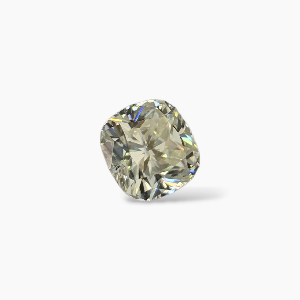 Moissanite Diamond in Asscher Cut 4.62 Carats in White Color