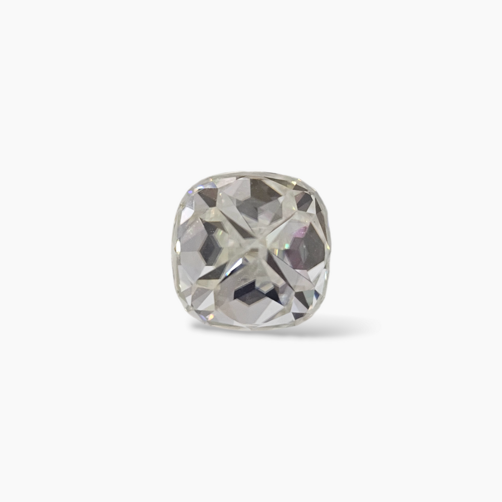 Moissanite Diamond in Asscher Cut 4.62 Carats in White Color