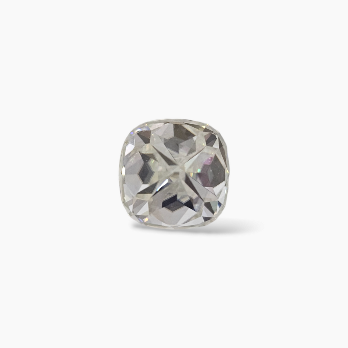 Moissanite Diamond in Asscher Cut 4.62 Carats in White Color