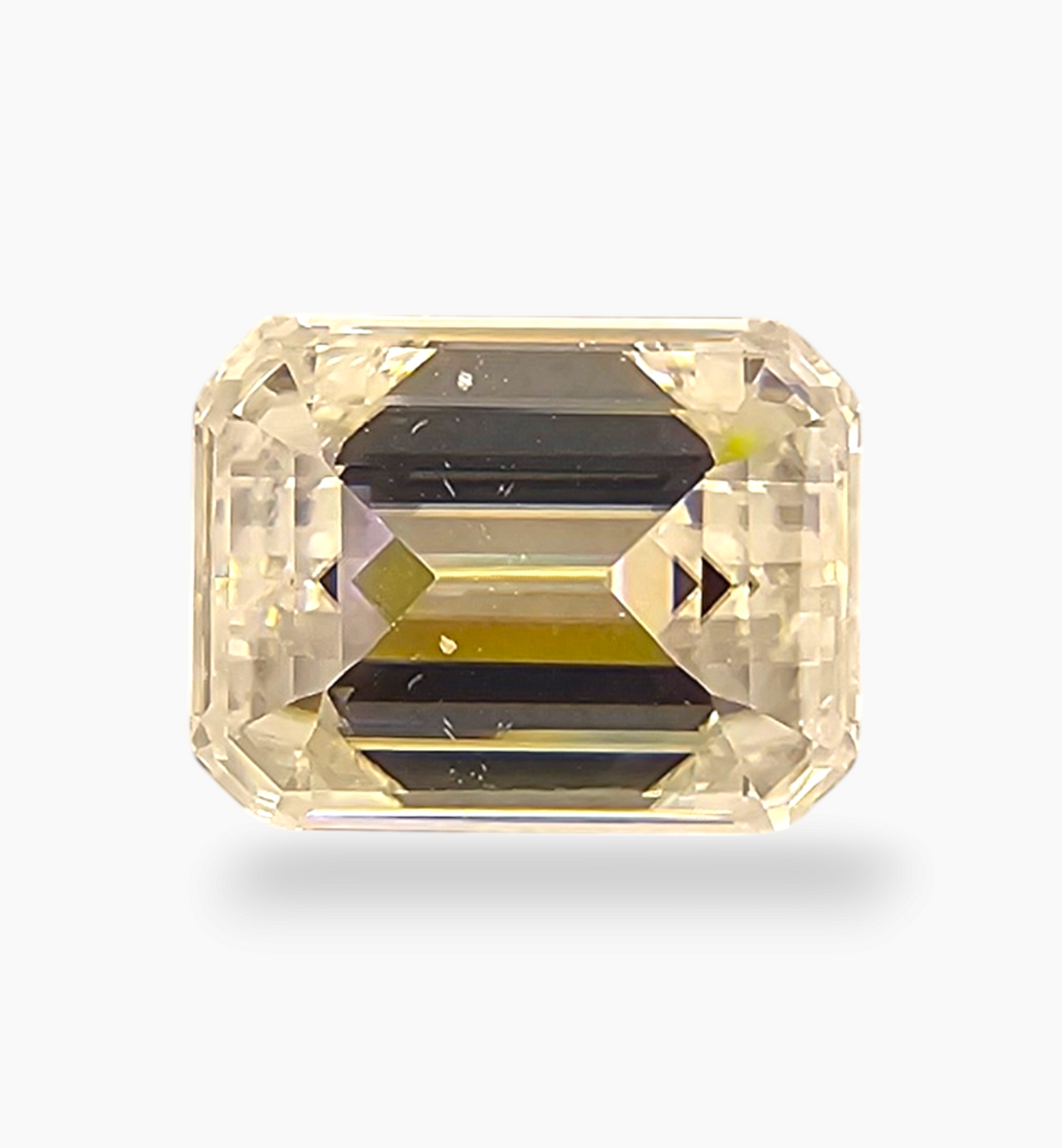 Loose Moissanite Stone Emerald Cut Shape 2.20 Carats Size 7x9mm