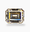 Loose Moissanite Stone Emerald Cut Shape 3.68 Carats Size 8x10mm