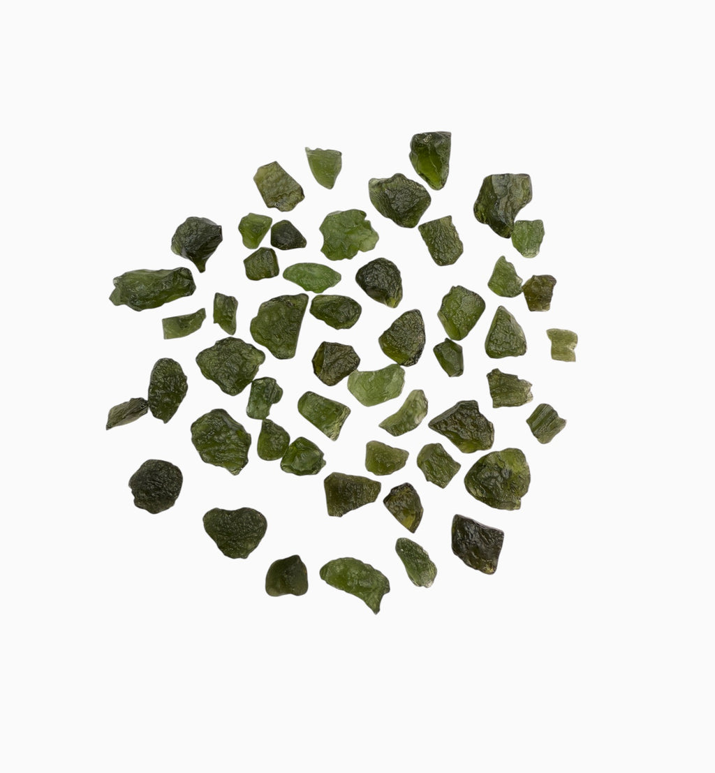 Moldavite Stones Rough / Raw From 1 - 10 Carats Lot