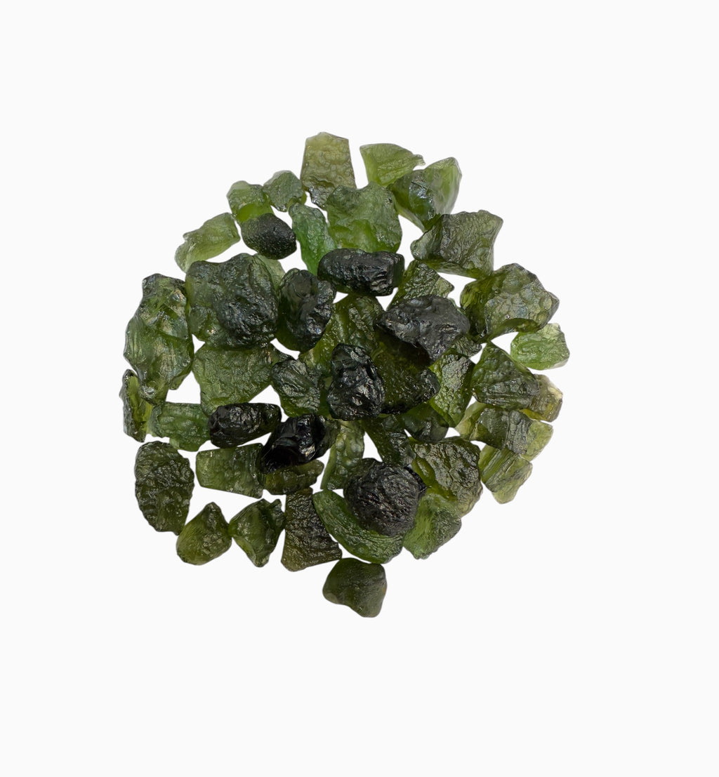 Moldavite Stones Rough / Raw From 1 - 10 Carats Lot