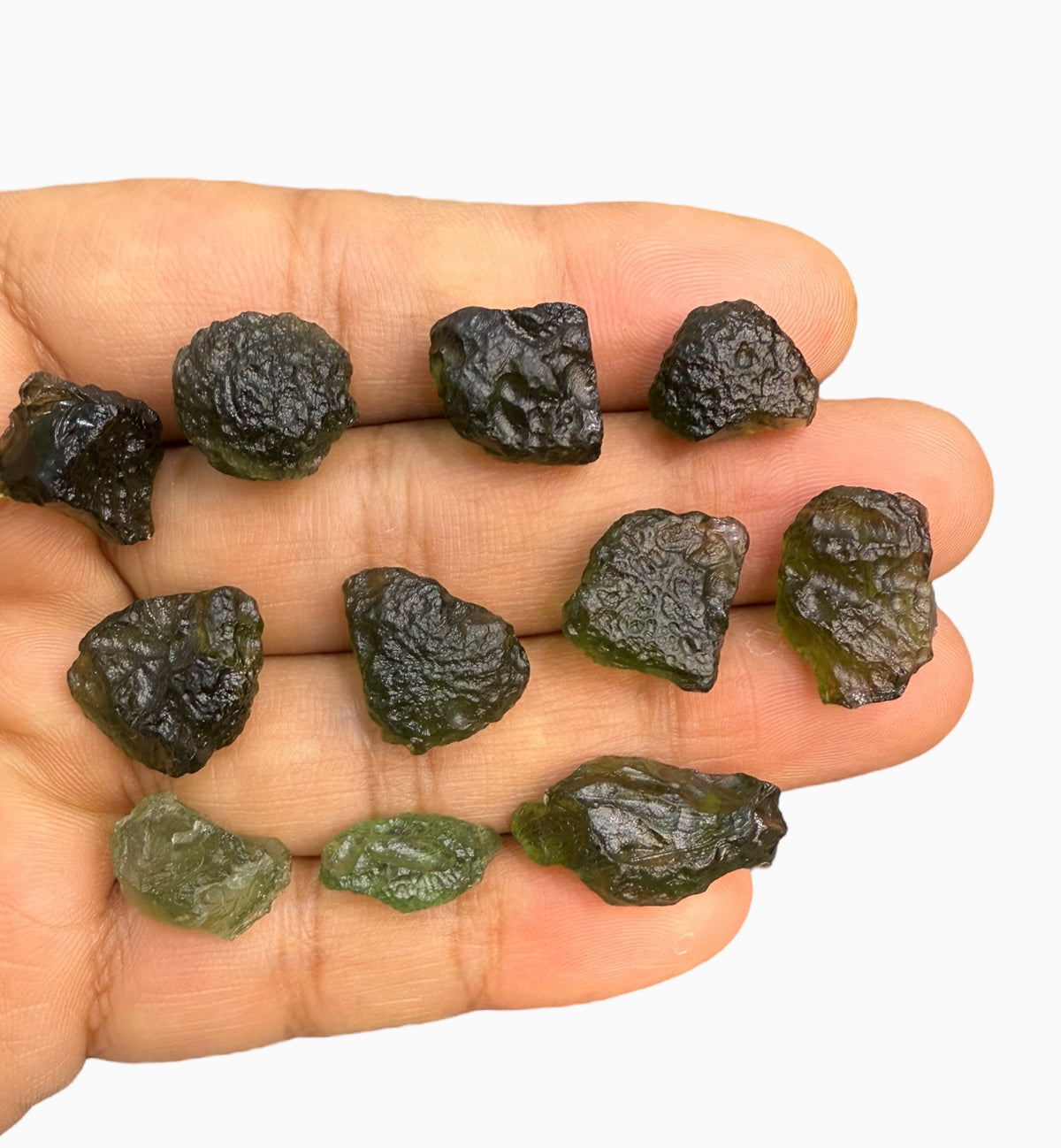 Moldavite Stones Rough / Raw From 1 - 10 Carats Lot