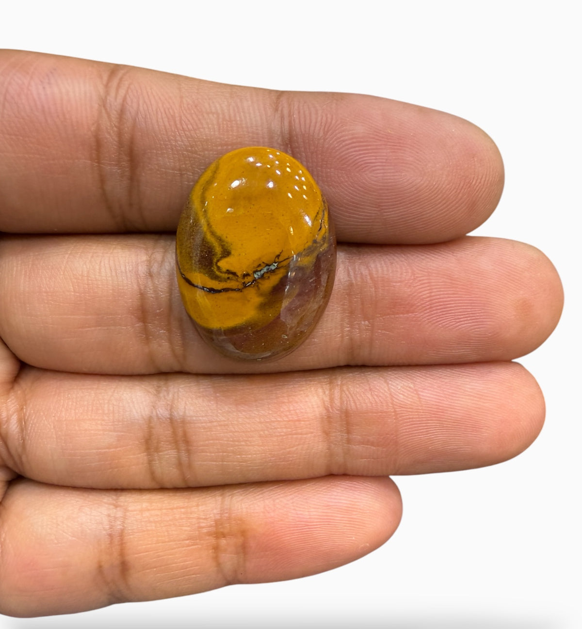 Mookaite Jasper Oval Cabochon 23.02 Carats 24x18.5 mm