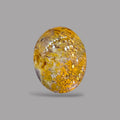 Moss Agate Oval Cabochon 17.45 Carats 19.5 x 15.3 x 8.3 mm