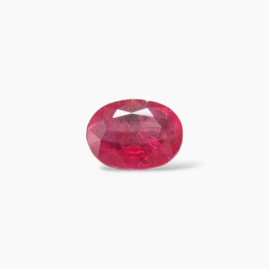 Mozambique Origin 1.26 Carats Natural Ruby in Red Color for Sale