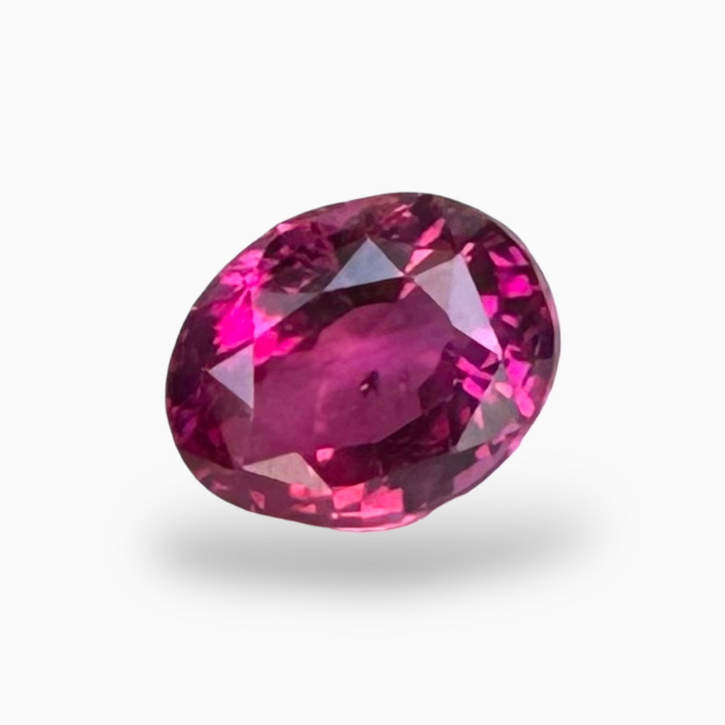 Mozambique Pinkish Ruby 1 Carats Oval Shape