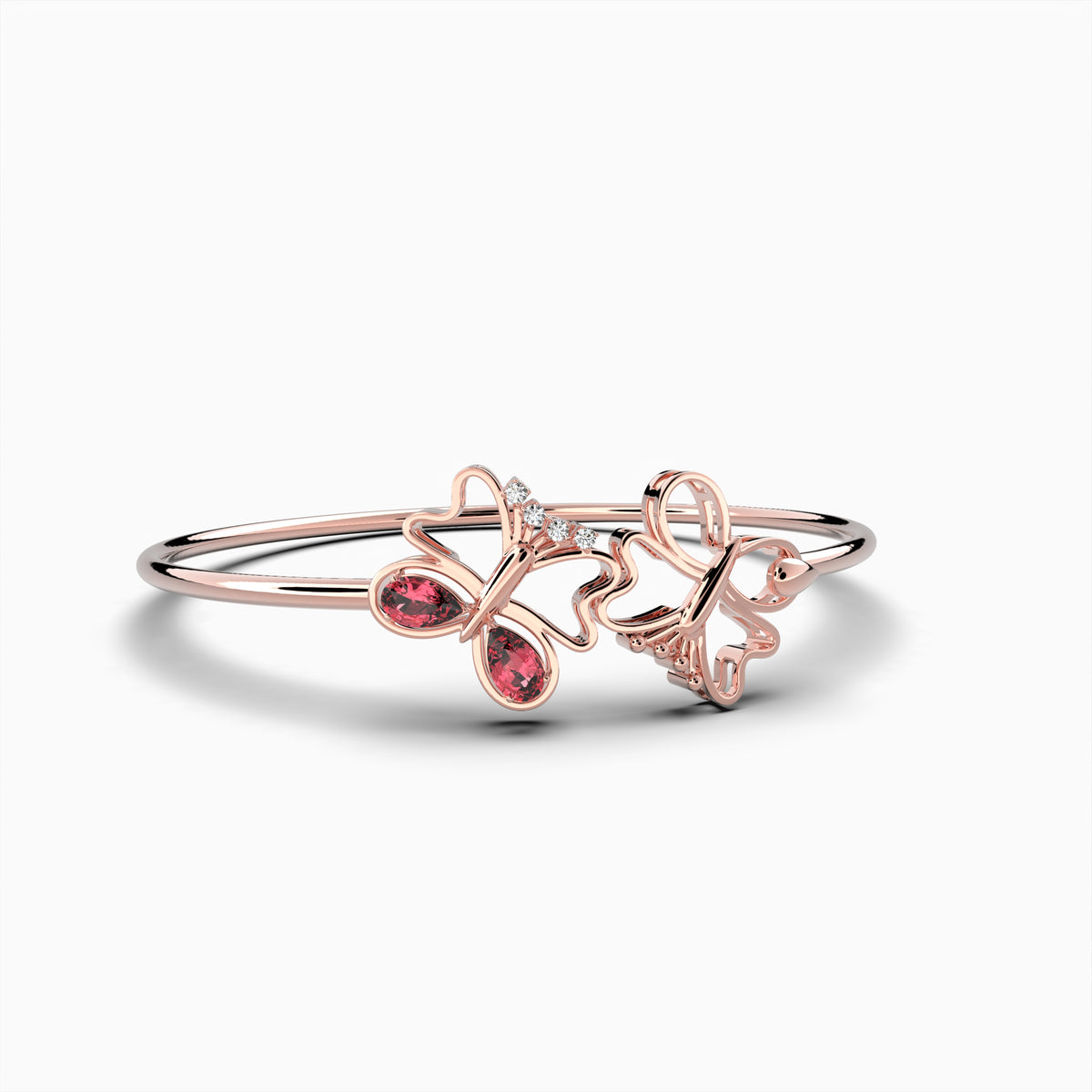 Mozambique Ruby Bangles - Marfa