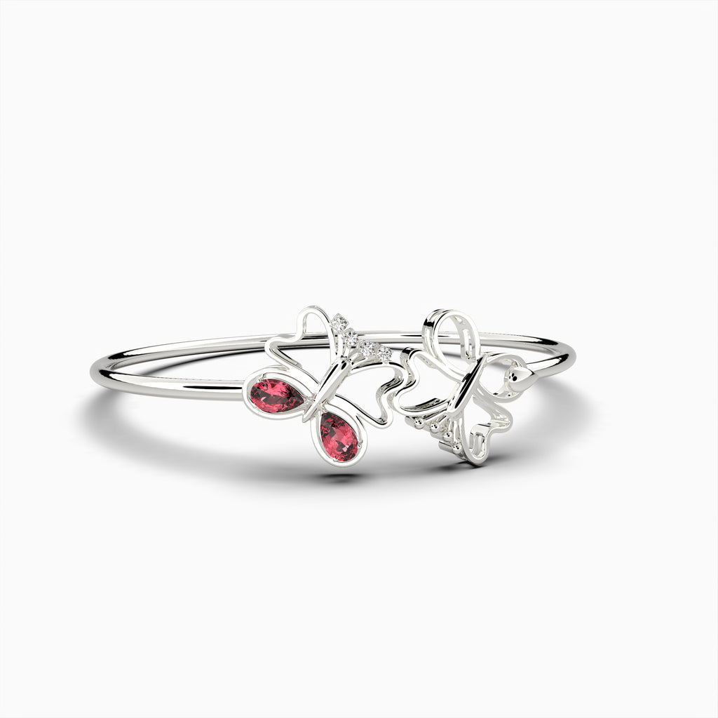 Mozambique Ruby Bangles - Marfa