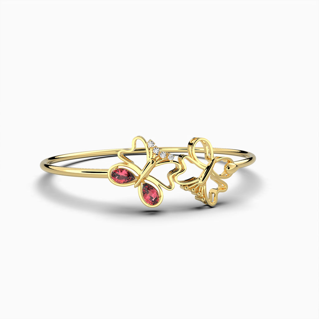 Mozambique Ruby Bangles - Marfa
