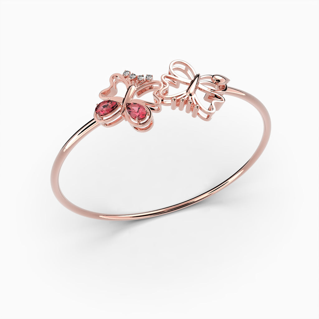 Mozambique Ruby Bangles - Marfa