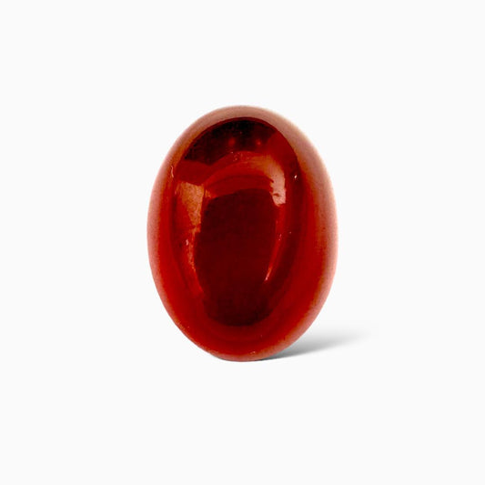 Natural Red Liver Yemeni Aqeeq Oval Cabochon 32.45 Carats 21.30X16.60mm (Agate Stone)