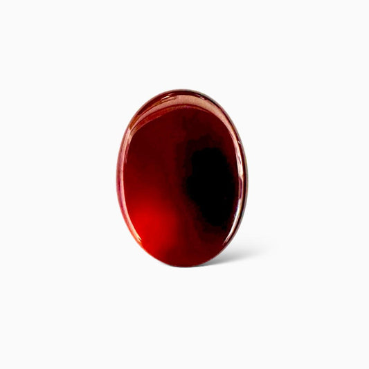 Natural Agate Oval Cabochon (Aqeeq Stone) 8.77 Carats 16X12mm Yemeni Aqeeq