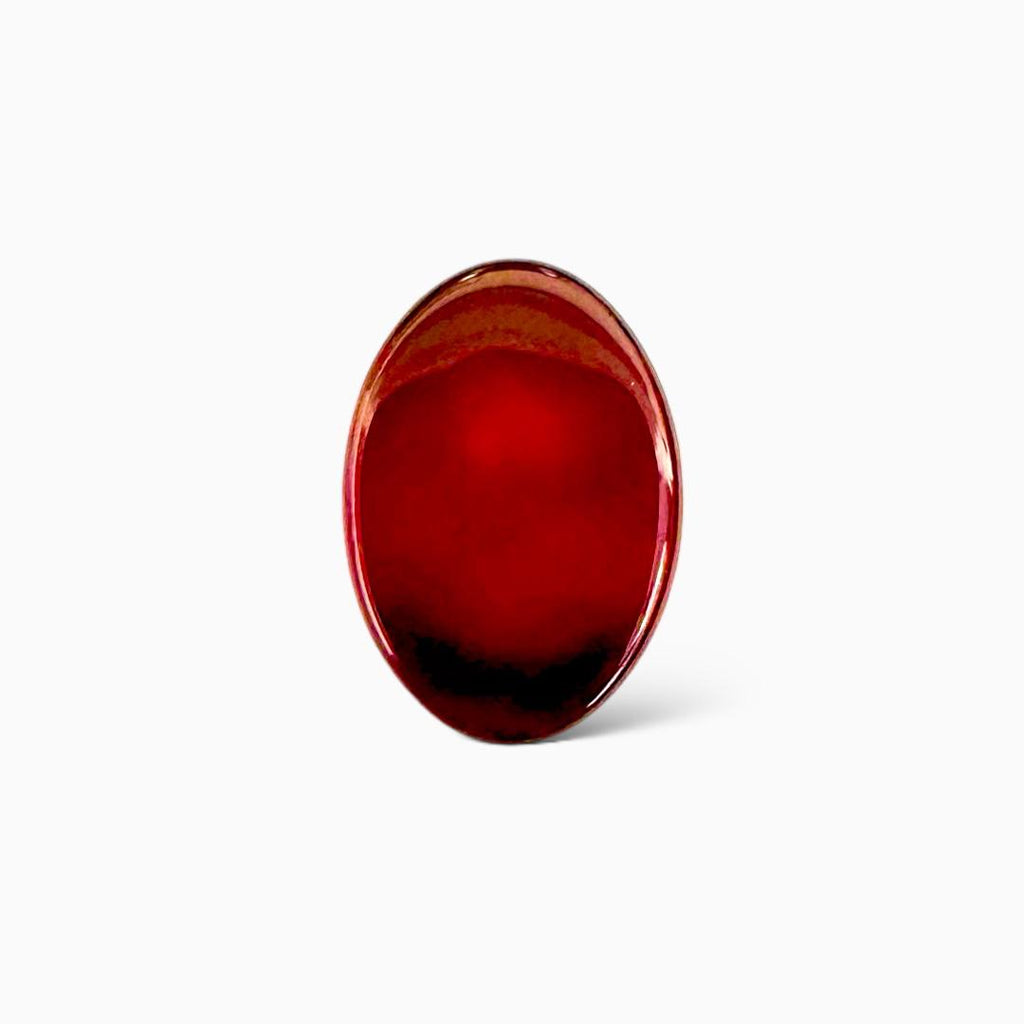 Natural Agate Oval Cabochon (Aqeeq Stone) 9.95 Carats 16.5X12mm Yemeni Aqeeq