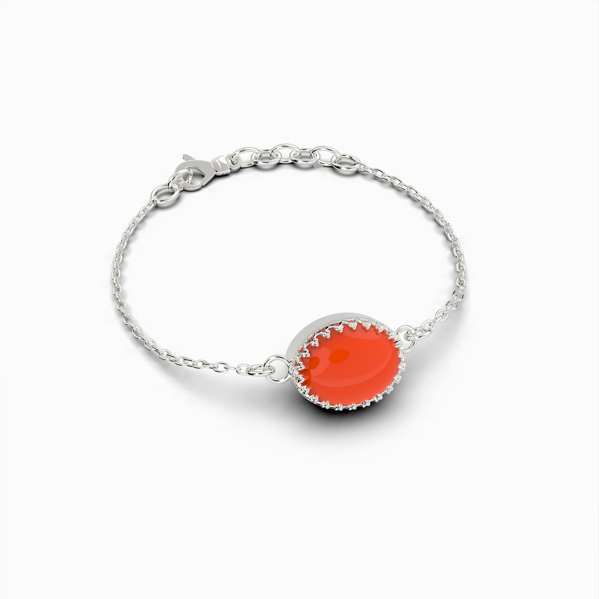 Natural Carnelian Bracelet - Hazel