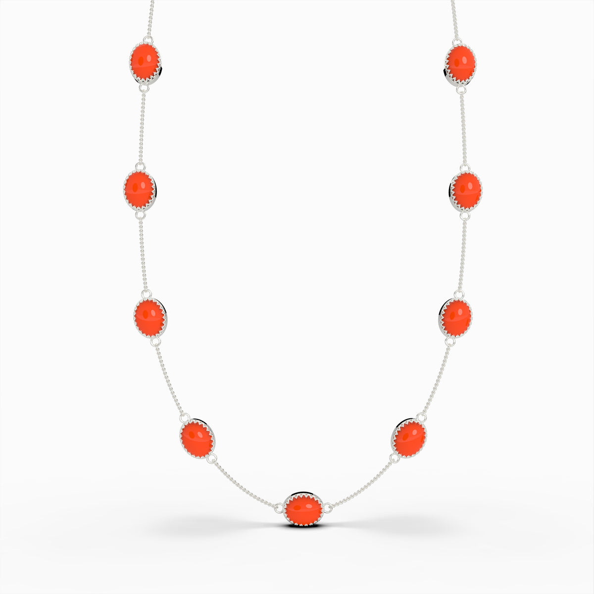 Natural Carnelian Necklace - Lily