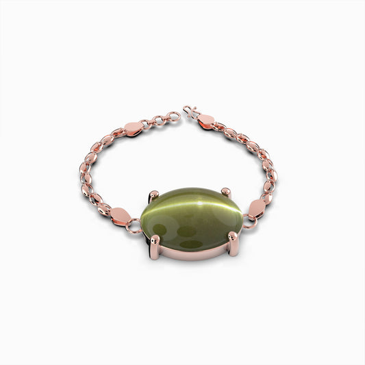 Natural Alexandrite Cats Eye Bracelet - Zoey